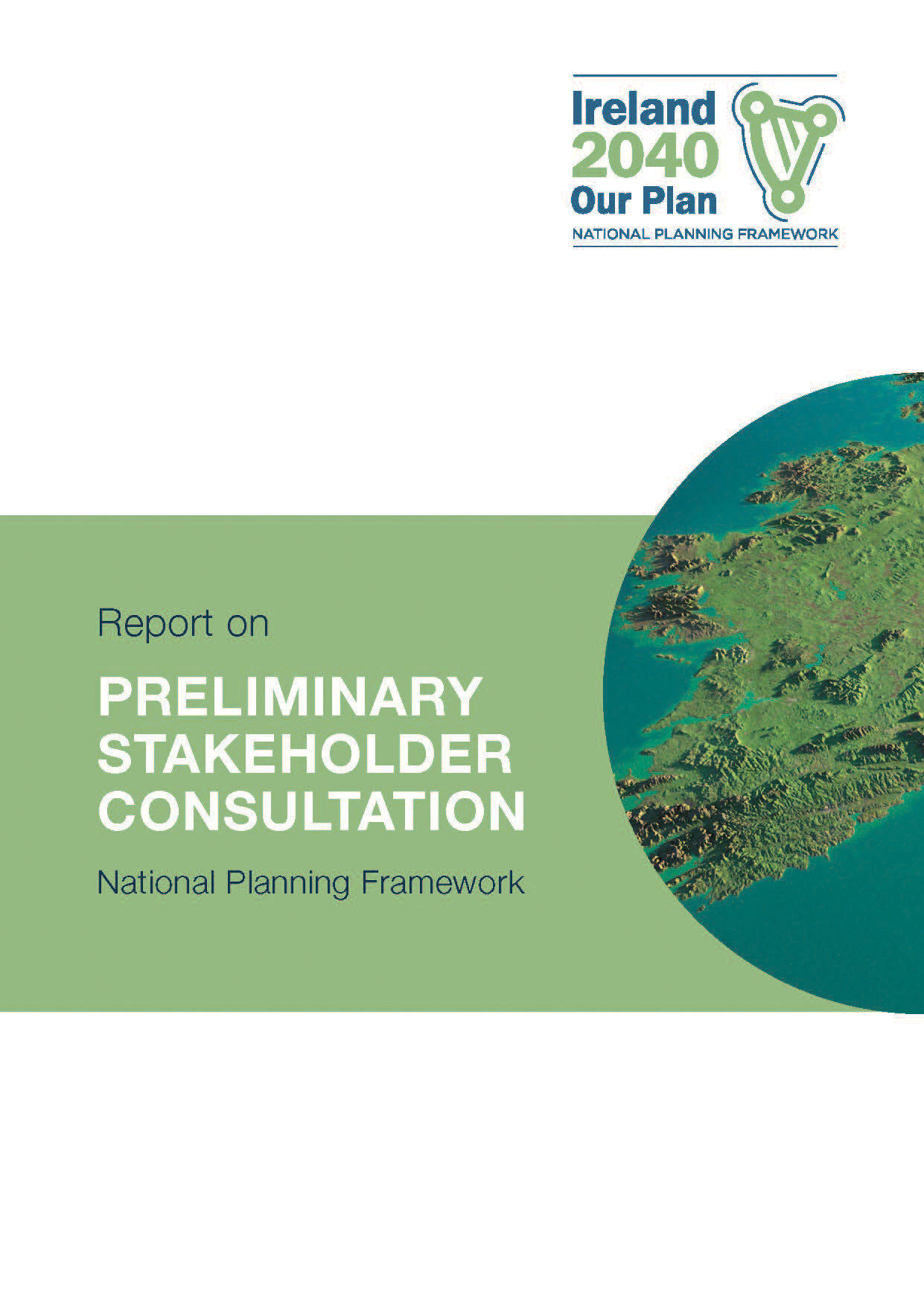 Report on Preliminary Stakeholder Consultation COVER