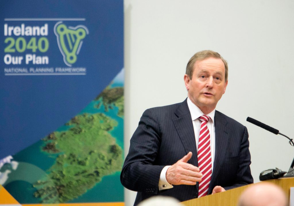 Enda Kenny at Launch Event
