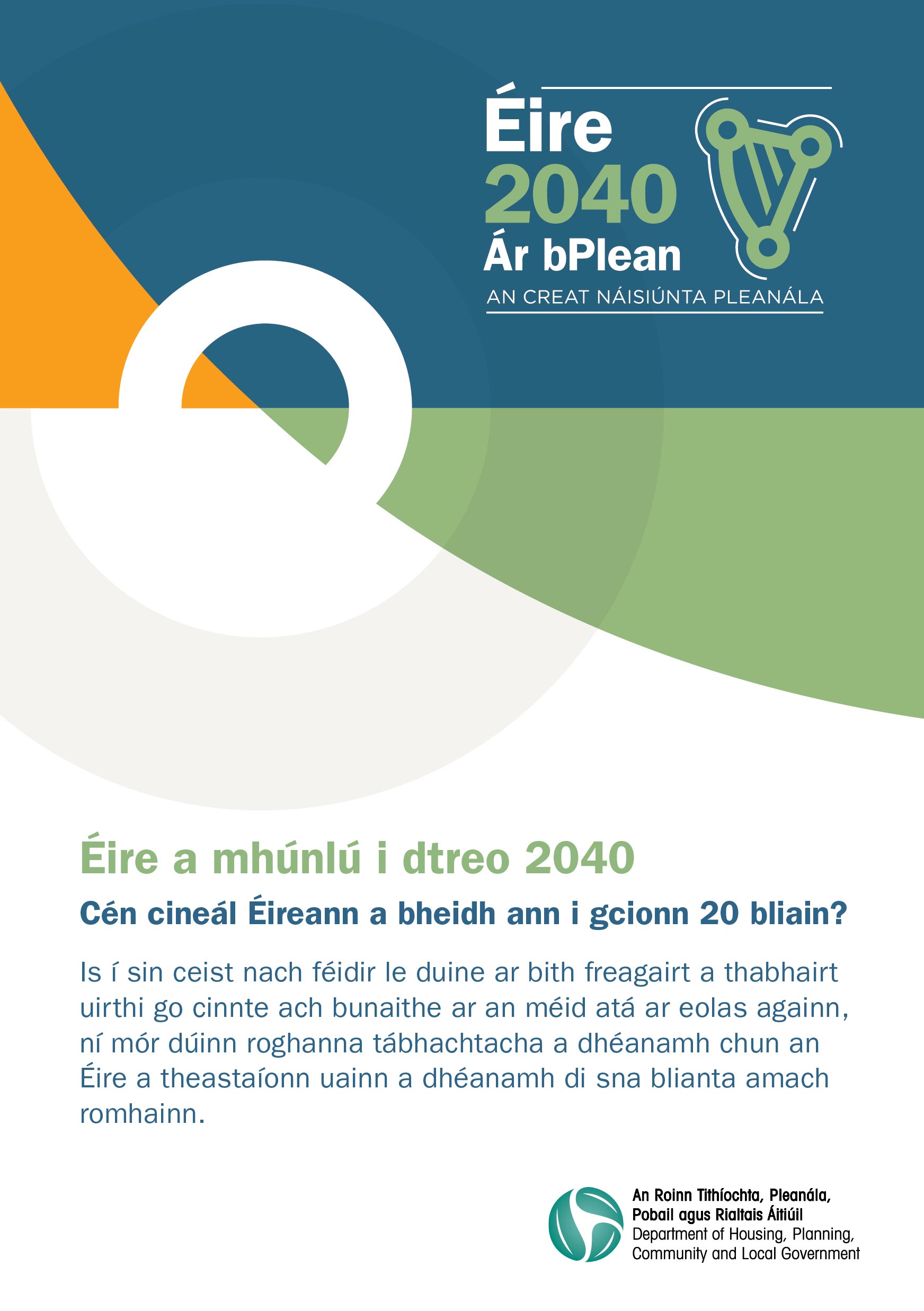 Éire 2050 Ár bPlean Éire a mhúnlú i dtreo 2040