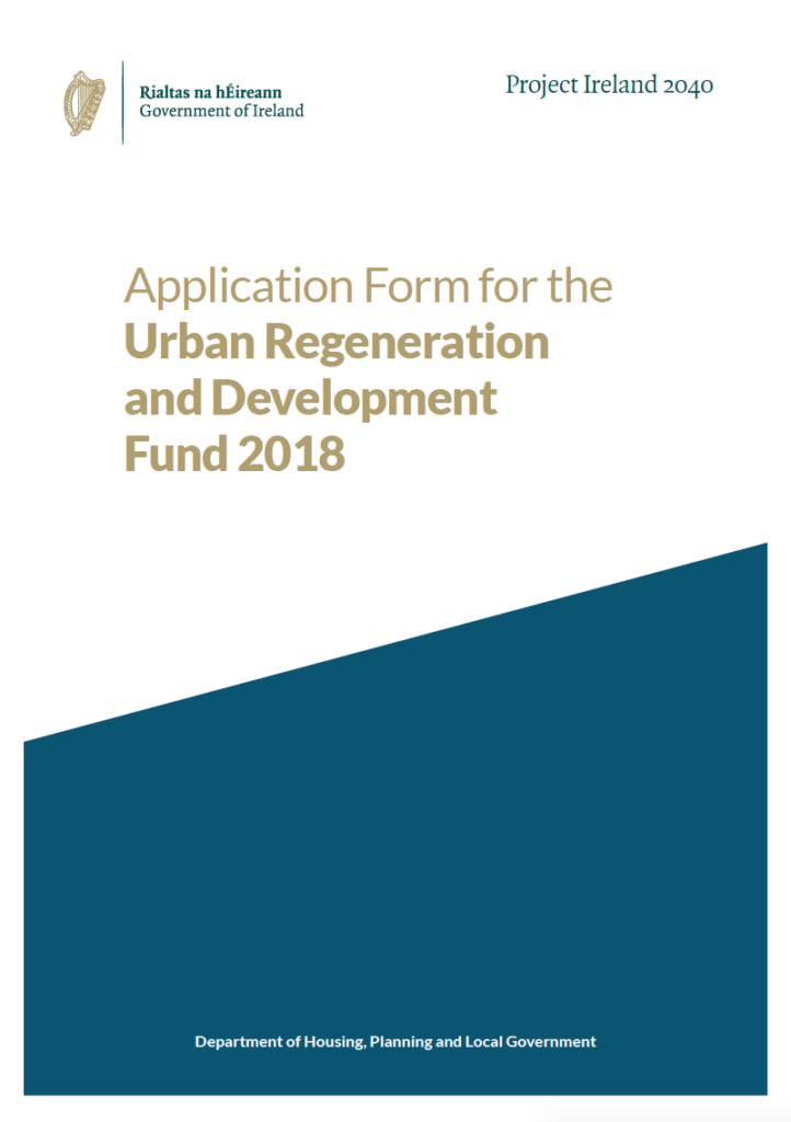 Urban Regeneration and Development Fund Application Form